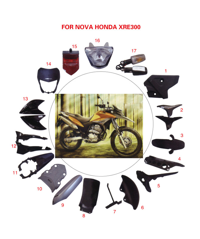 FOR NOVA HONDA XRE300