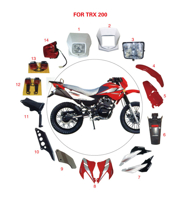 FOR TRX 200