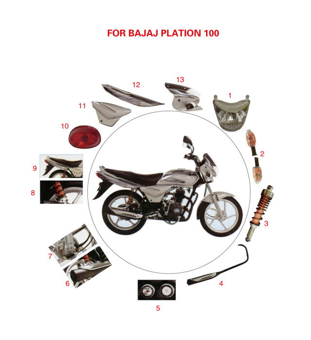 FOR BAJAJ PLATION 100