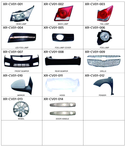 USER FOR CRUZE'09 SERIES
