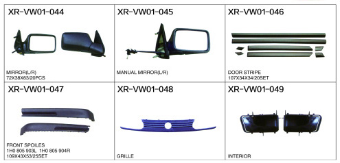 USE FOR V.W.GOLF III SERIES