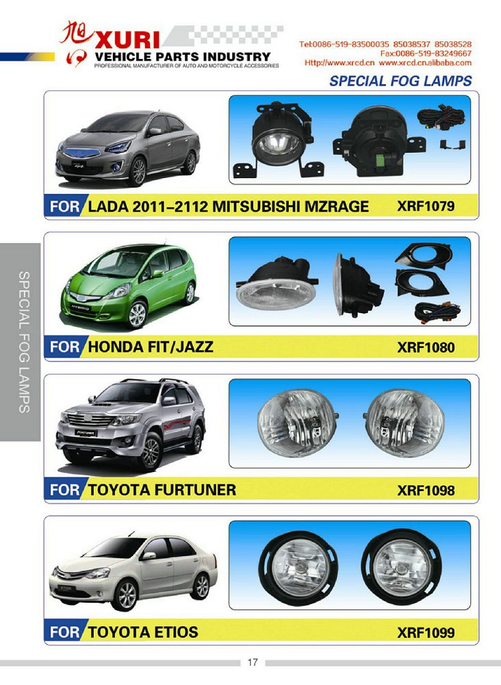 SPECIAL FOG LAMPS