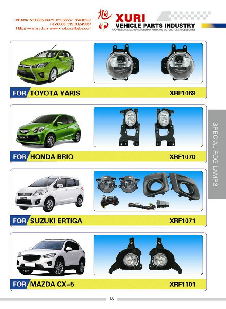 SPECIAL FOG LAMPS