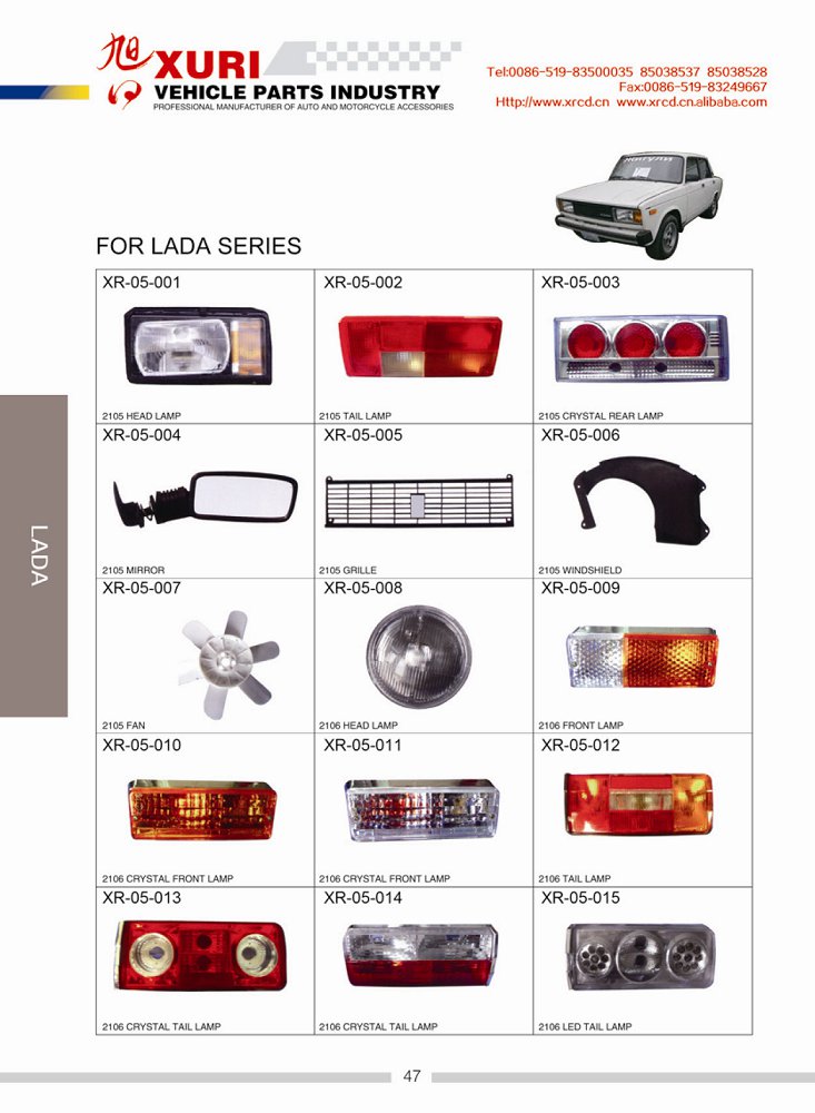 FOR LADA SERIES